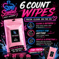Stay Scented™ 6 Count Cleansing Wipes